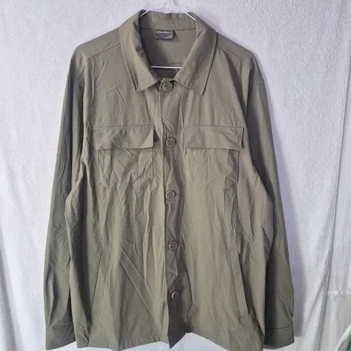 [BUNJANG] Eddie Bauer Khaki Shirt Jacket XL / XL 에디바우어 카키색 셔츠 자켓