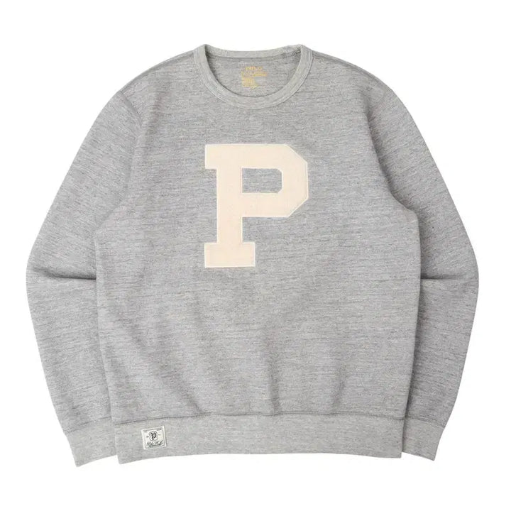 [BUNJANG] Polo Ralph Lauren P Logo Cotton Blend Sweatshirt / 폴로 랄프로렌 P 로고 코튼 폴리 맨투맨