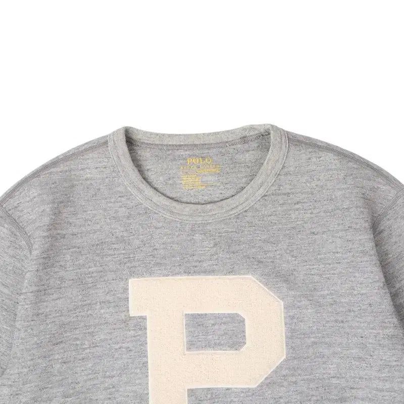 [BUNJANG] Polo Ralph Lauren P Logo Cotton Blend Sweatshirt / 폴로 랄프로렌 P 로고 코튼 폴리 맨투맨