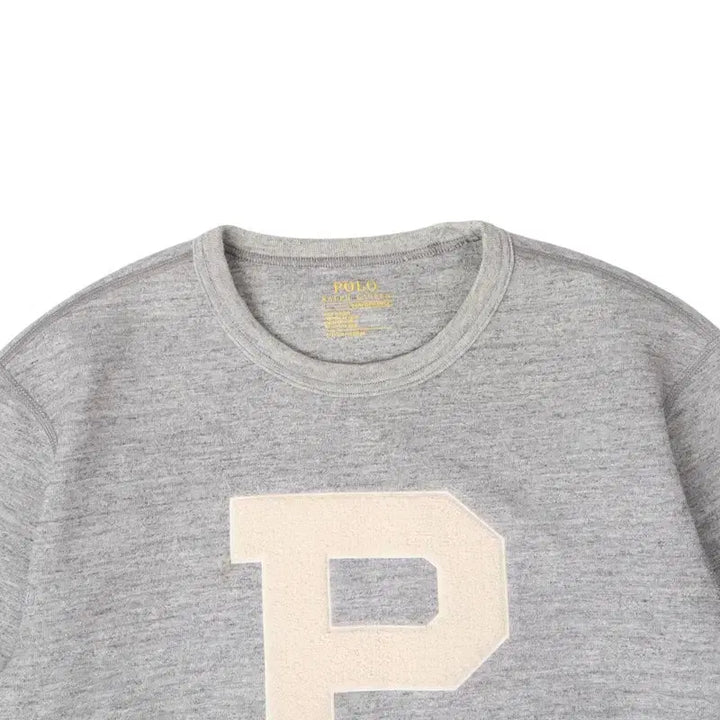 [BUNJANG] Polo Ralph Lauren P Logo Cotton Blend Sweatshirt / 폴로 랄프로렌 P 로고 코튼 폴리 맨투맨