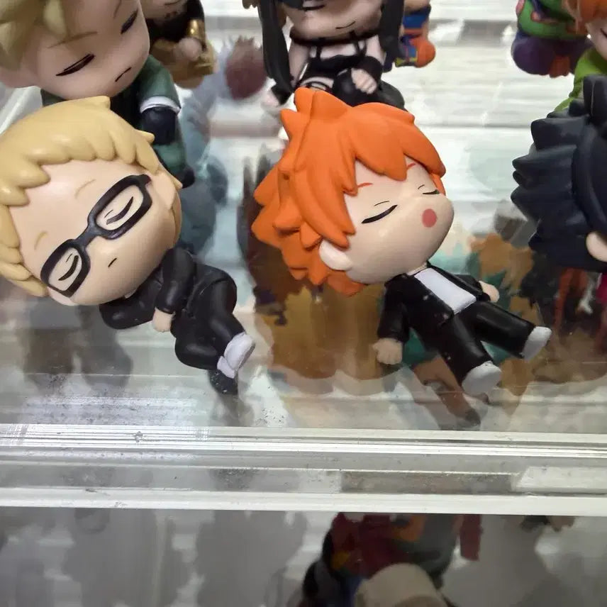 [BUNJANG] Haikyuu!! Nemurasetai 4 Types Figure Set / 하이큐 네무라세타이 4종