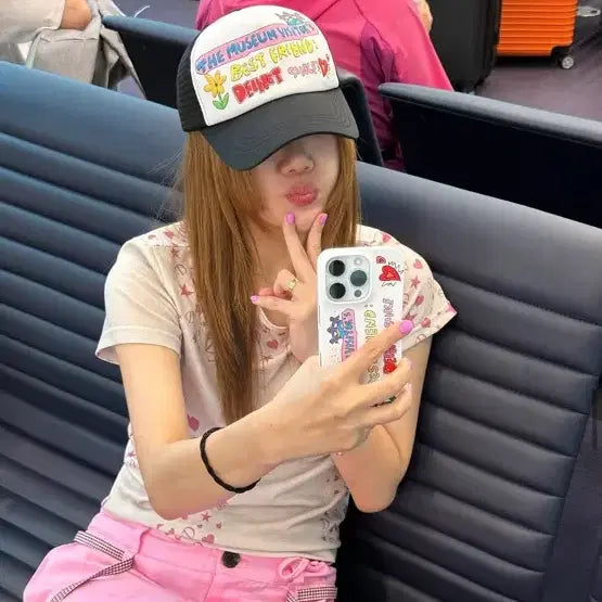 [BUNJANG]  Dainnit x The Museum Visitor Mesh Cap / 다이닛 더뮤지엄비지터 메쉬 캡
