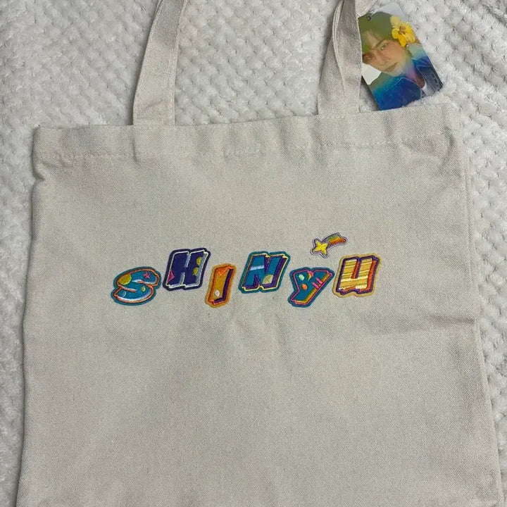 [BUNJANG] Shin Yu Birthday Cafe Eco Bag Goods / 신유 생일카페 에코백 굿즈 양도