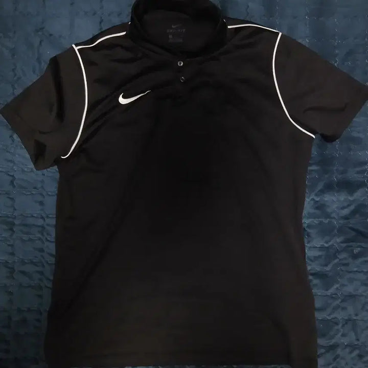[SOLD OUT] 나이키 드라이핏 블랙 반팔 카라티 XL 110