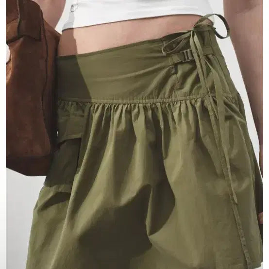 [BUNJANG] ZARA Volume Belt Loop Mini Skirt / [ZARA]자라 볼륨 벨트고리 미니스커트