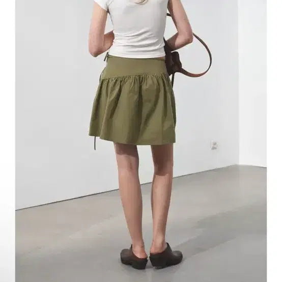 [BUNJANG] ZARA Volume Belt Loop Mini Skirt / [ZARA]자라 볼륨 벨트고리 미니스커트
