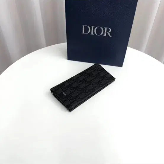 [BUNJANG] Dior Oblique Long Wallet Black / 디올 오블리크 장지갑 블랭