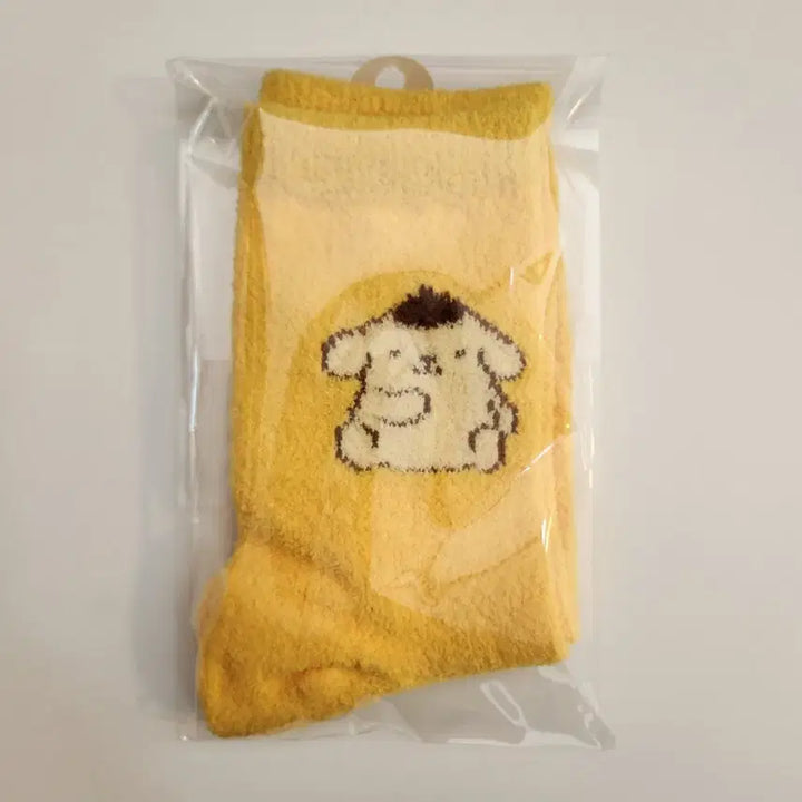 [BUNJANG] Pompompurin Sleeping Socks / 폼폼푸린/폼폼푸린수면양말/폼폼푸린양말/산리오양말/수면양말/폼푸/폼푸양말