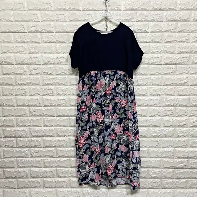[BUNJANG] Rayon Short Sleeve Dress / 0153 레이온 반팔 원피스