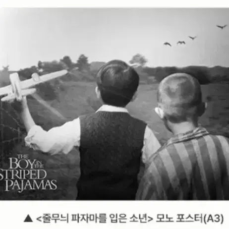 [BUNJANG] The Boyz Boy Group Striped Pajamas CGV 3rd Week Lucky Draw Poster / 줄무늬파자마를입은소년 모노 포스터 cgv 3주차 굿즈 특전