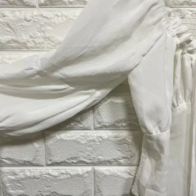 [BUNJANG] Long Sleeve Blouse / 0163) 긴팔 블라우스