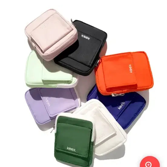 [BUNJANG] Keek Pink Card Holder Pouch / 새상품)Keek 카드지갑 파우치 핑크