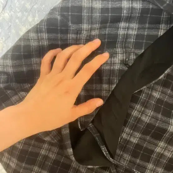 [BUNJANG] Apinaar Check Long Dress / 아피나르 체크 롱원피스