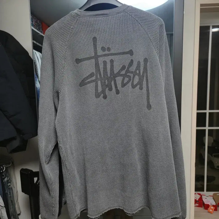 [BUNJANG] Stussy Washed Black Long Sleeve XL / 스투시 워시드 블랙 롱슬리브 xl