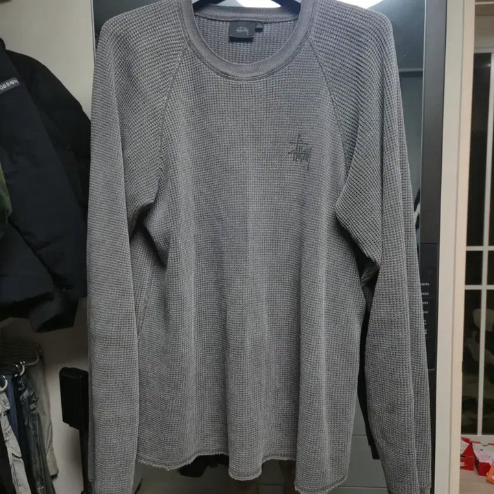 [BUNJANG] Stussy Washed Black Long Sleeve XL / 스투시 워시드 블랙 롱슬리브 xl