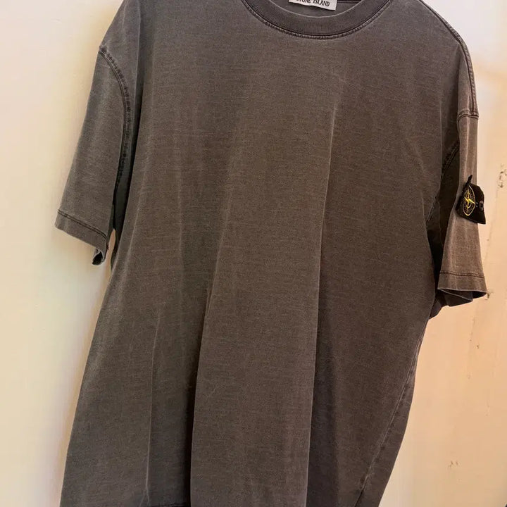 [BUNJANG] Stone Island Washed T-Shirt / 스톤( Stone Island )  워싱 반팔티
