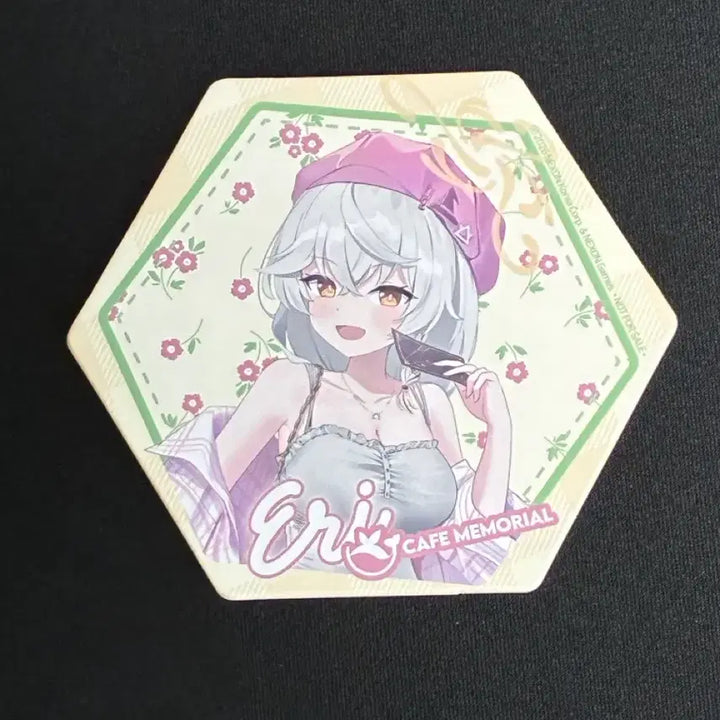 [BUNJANG] Blue Archive Memorial Season 3 Coaster LD Shirao Eri / 블루 아카이브 카페 메모리얼 시즌3 코스터 LD 시라오 에리