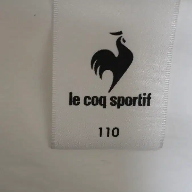 [BUNJANG] Le Coq Sportif White Windbreaker 110 / 르꼬끄 화이트 바람막이 110 사이즈