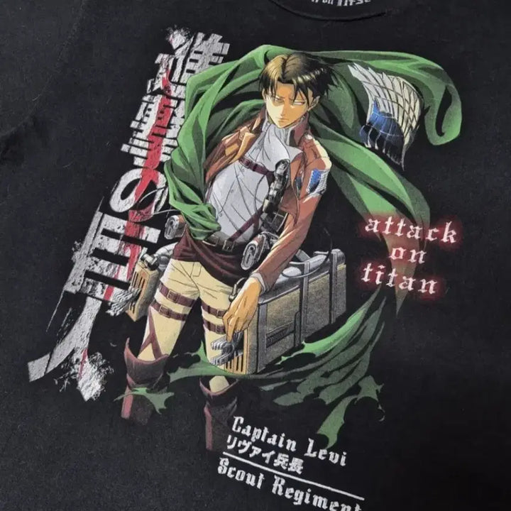 [BUNJANG] Attack on Titan Official T-Shirt / [L]진격의거인 티셔츠 오피셜  -220