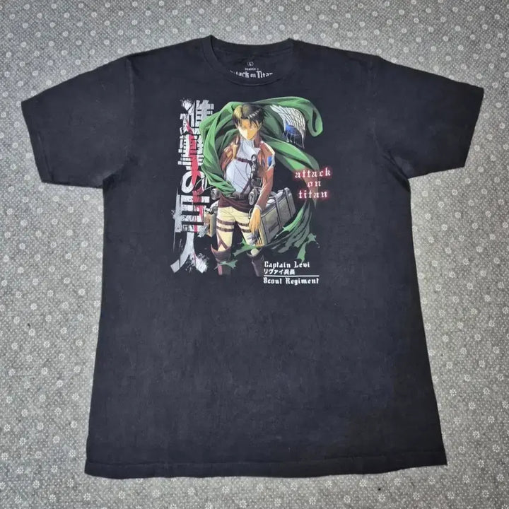 [BUNJANG] Attack on Titan Official T-Shirt / [L]진격의거인 티셔츠 오피셜  -220