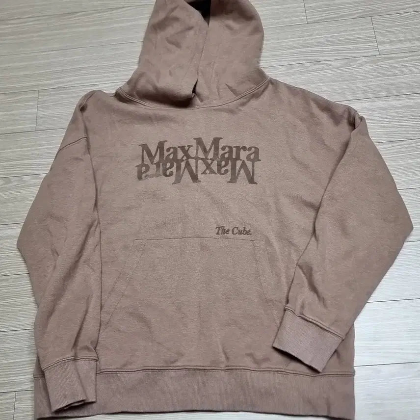 [BUNJANG] Max Mara Cube Hoodie Brown Size 100 / 막스마라 큐브 후드티 브라운(100)