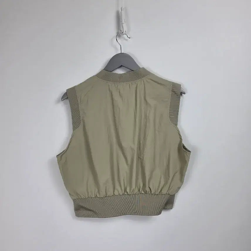 [BUNJANG] LeShop Beige Crop Vest Jacket Free Size / 새상품)르샵 베이지 크롭 베스트 조끼 자켓 여 프리사이즈 0504