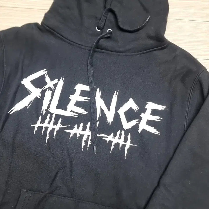 [BUNJANG] SiLENCE Raven Skull Horned Heavy Ounce Hoodie Black L / SiLENCE 까마귀 해골 뿔달린 블랙 헤비 온스 L 블랙