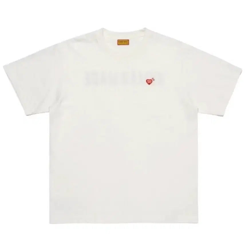 [BUNJANG] Human Made Heart Logo T-Shirt / 휴먼메이드 반팔티셔츠