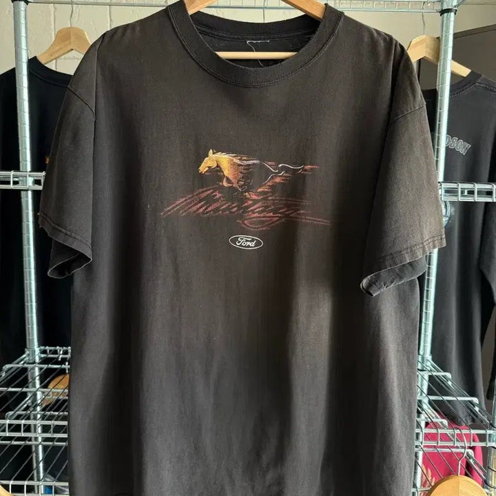 [BUNJANG] 00s Ford Mustang T-Shirt XL / 00s Ford 머스탱 티셔츠