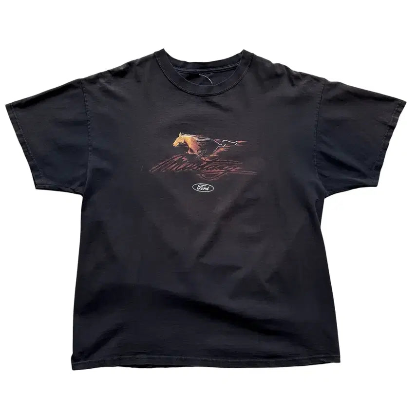 [BUNJANG] 00s Ford Mustang T-Shirt XL / 00s Ford 머스탱 티셔츠