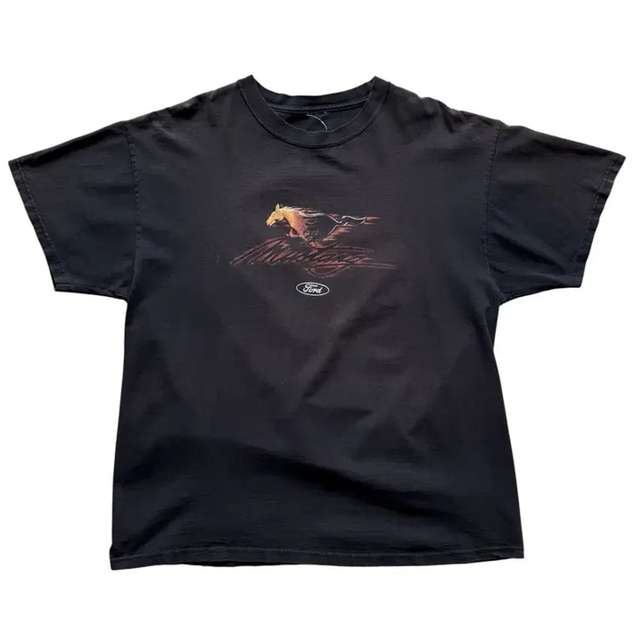 [BUNJANG] 00s Ford Mustang T-Shirt XL / 00s Ford 머스탱 티셔츠