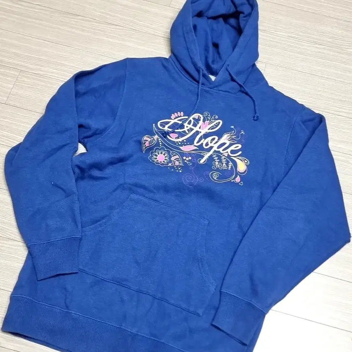[BUNJANG] Hanes Blue Hoodie (Size 100) / 일본제 헤인즈 블루 후드티(100)