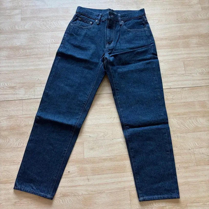 [BUNJANG] Uniqlo Regular Fit Tapered Jeans Dark Blue / 유니클로 레귤러피트 테이퍼드진 29 진청