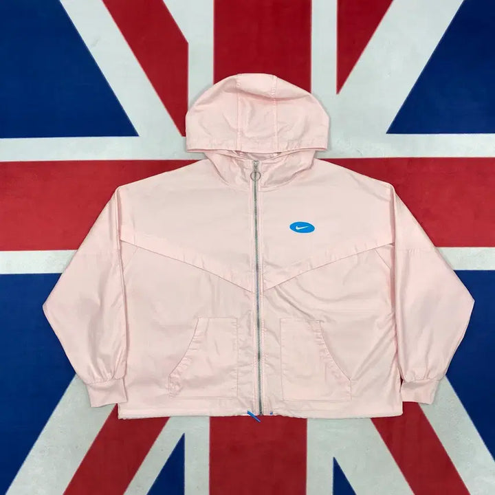 [BUNJANG] Nike Oversized Pink Windbreaker Women&