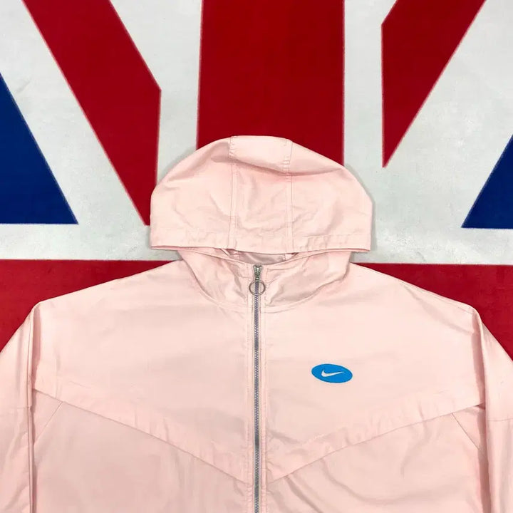 [BUNJANG] Nike Oversized Pink Windbreaker Women&
