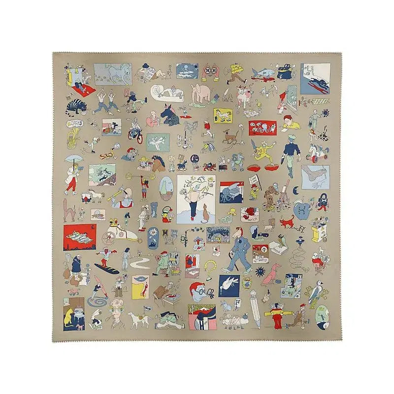 [BUNJANG] Hermès Carre Libre Silk Twill Scarf 70 Multicolore / 에르메스 Carre Libre 여성 스카프 70 H984212S 02