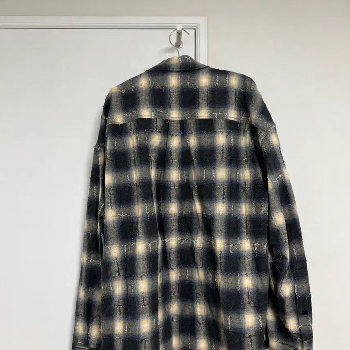 [BUNJANG] JUUN.J Grid Yellow Shirt Size 46 / 준지 그리드 옐로우 셔츠 46사이즈