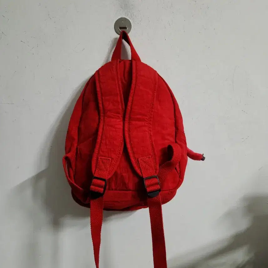 [BUNJANG] Kipling Red Backpack Bag / 키플링 빨간색 백팩 가방