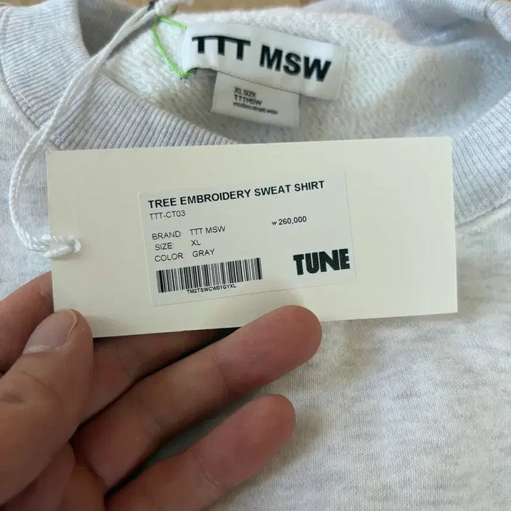 [BUNJANG] TTTMSW Crewneck XL / [XL] TTTMSW 크루넥