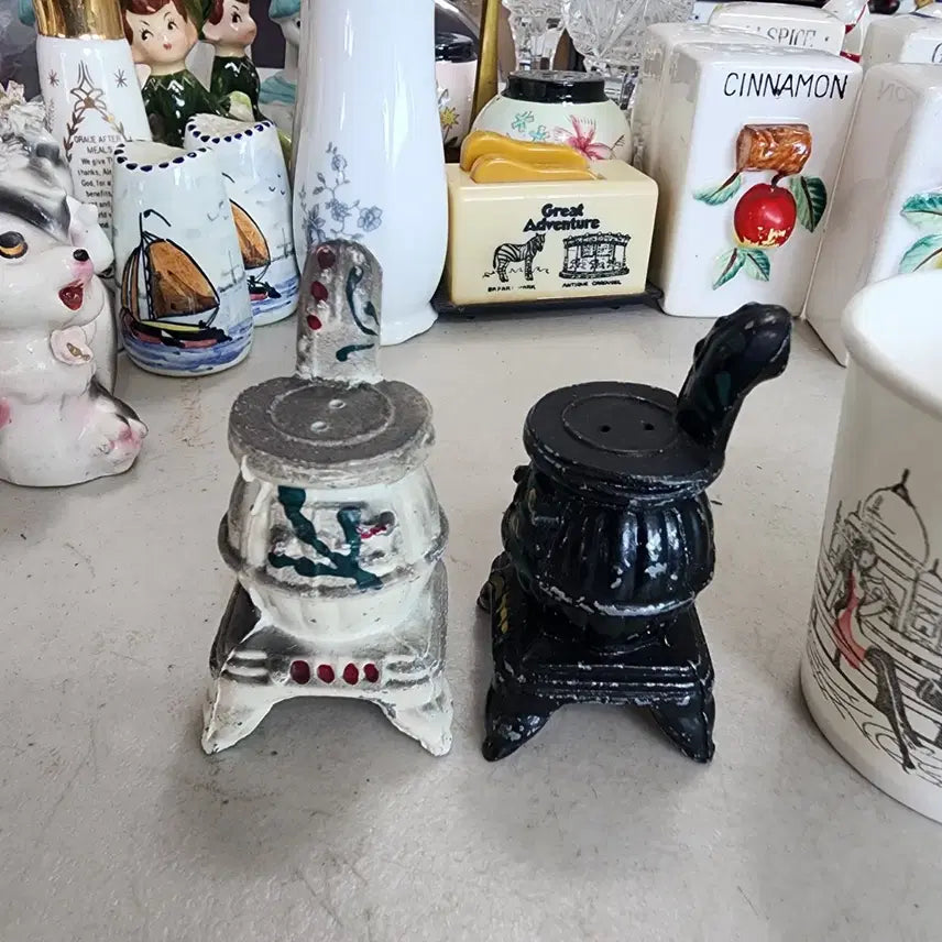 [BUNJANG] Zinc Alloy Cast Seasoning Container Set / 미국서온 아연합금 주물양념통 세트에15000원