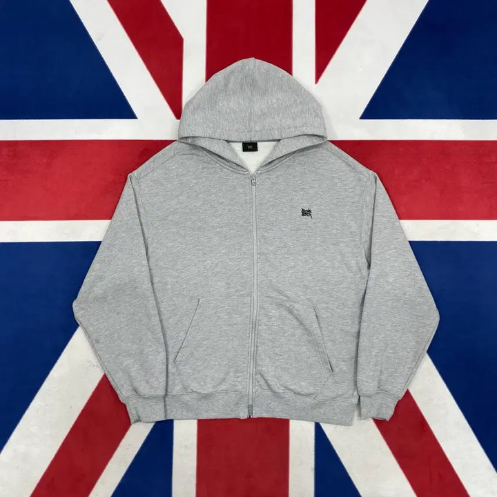 [BUNJANG] Brownbreath Zip-Up Hoodie (L, Fits XL) / 브라운브레스 후드집업 L 실측 XL