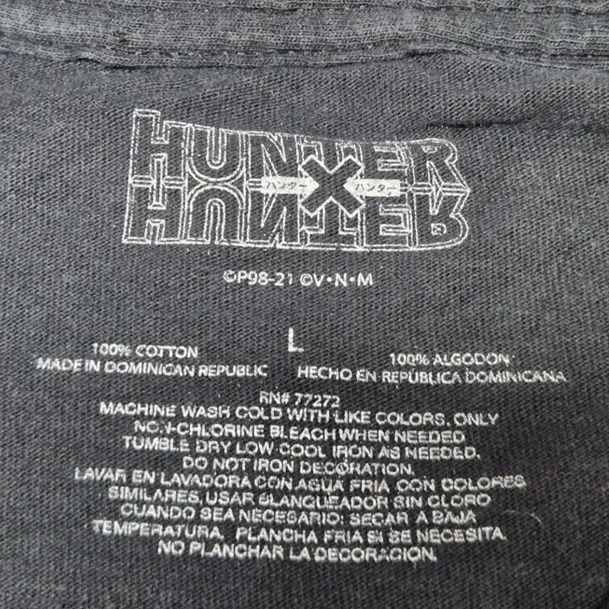 [BUNJANG] Hunter x Hunter Official T-Shirt / [L]헌터x헌터 오피셜 티셔츠 -203