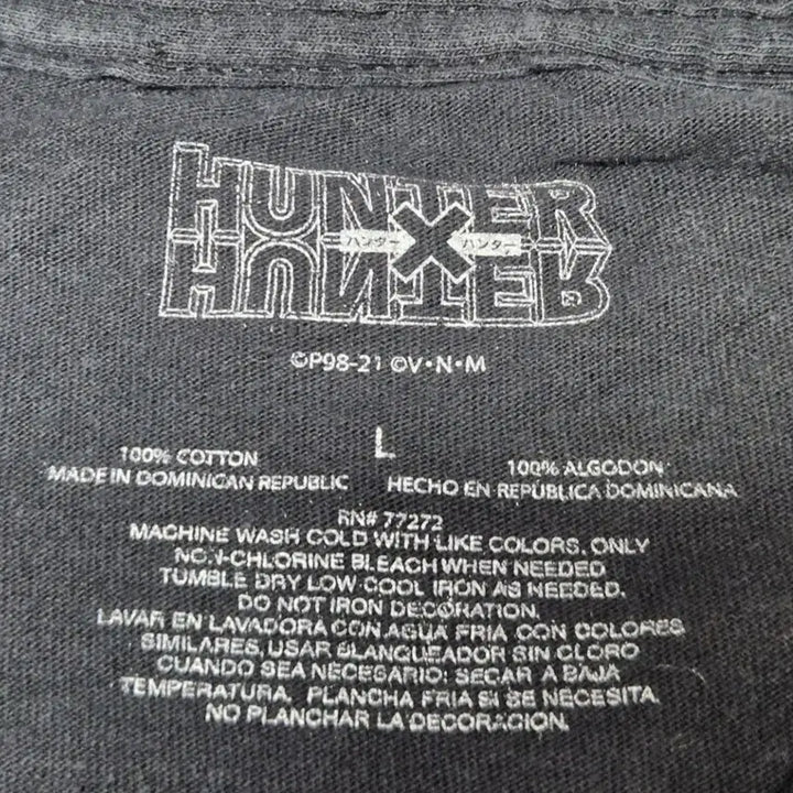 [BUNJANG] Hunter x Hunter Official T-Shirt / [L]헌터x헌터 오피셜 티셔츠 -203