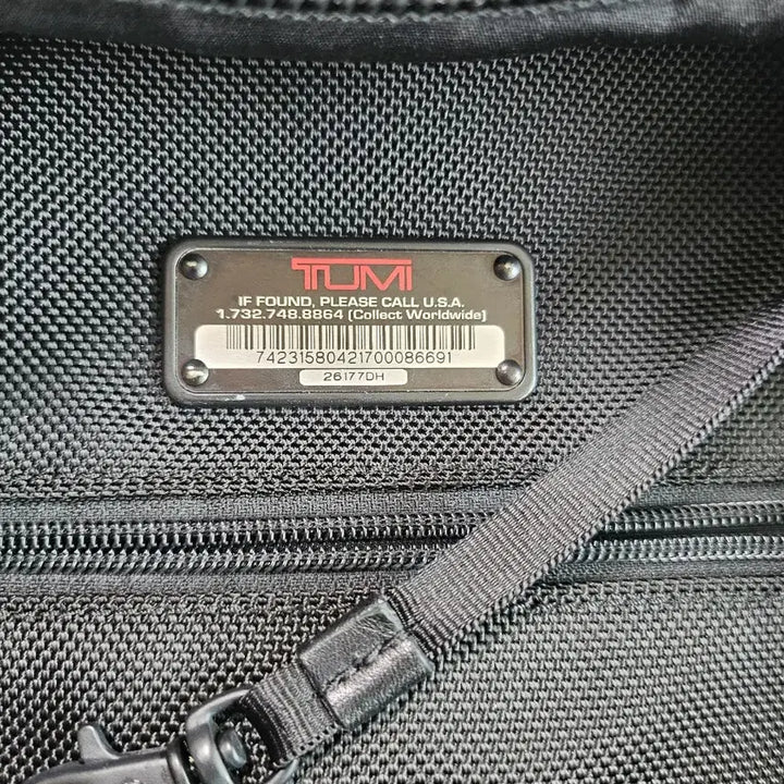 [BUNJANG] Tumi Black Backpack / TUMI 투미 블랙 백팩 (정품)