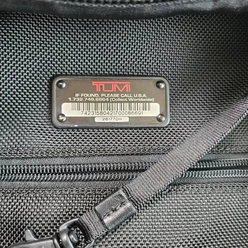 [BUNJANG] Tumi Black Backpack / TUMI 투미 블랙 백팩 (정품)