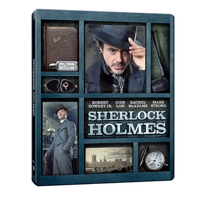 [BUNJANG] Sherlock Holmes Steelbook Limited Edition 1+2 Bundle Set (Unsealed) / (미개봉) 셜록홈즈 스틸북 한정판 1+2 일괄판매