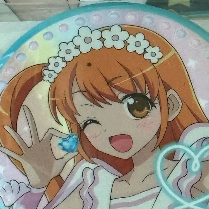 [BUNJANG] Pretty Rhythm Aurora Dream Acrylic Stand Keychain &amp; Badge Bundle Set (Aira, Rhythm) / 일괄) 마루쿠지 프리티리듬 오로라 드림 아크릴스탠드 키링 아이라 리듬