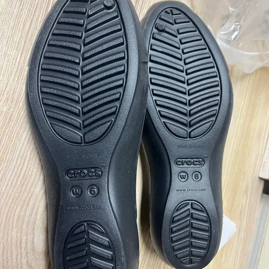 [BUNJANG] Crocs Simply Black Flat Shoes / 크록스 심플리 블랙 플랫 슈즈230 새상품