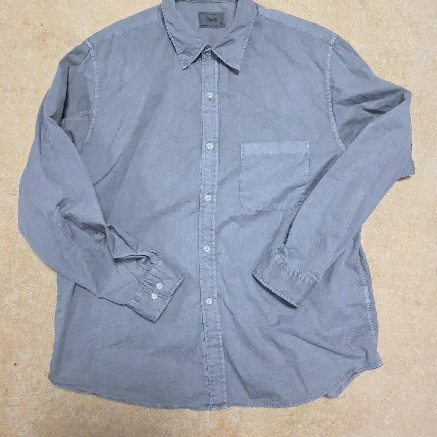 [BUNJANG] Another Office Bold Garment Shirt Dusty Gray / 어나더오피스 볼드 가먼트 셔츠 더스티 그레이