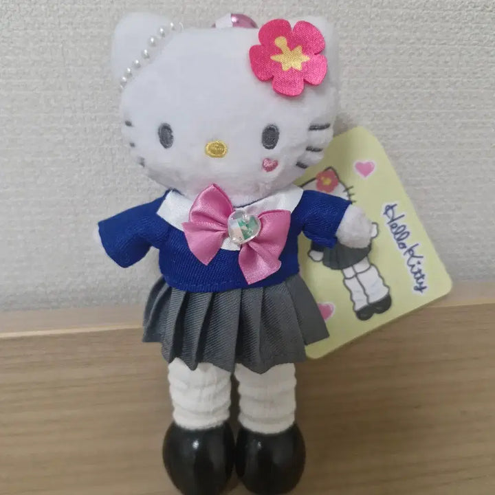 [BUNJANG] Long Legged School Uniform Gyaru Kitty Plush / 롱다리 교복 갸루 키티